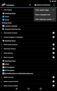 Screenshot Autostarts v1.9