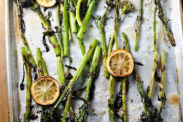 Broccolini with Tahini Sauce (inspired by Ottolenghi)