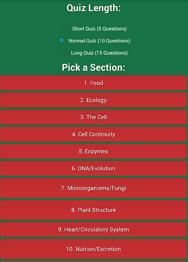 免費教育App|Leaving Cert Biology Quiz|阿達玩APP