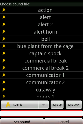 Star Trek TOS Soundboard Android app Screenshot 5