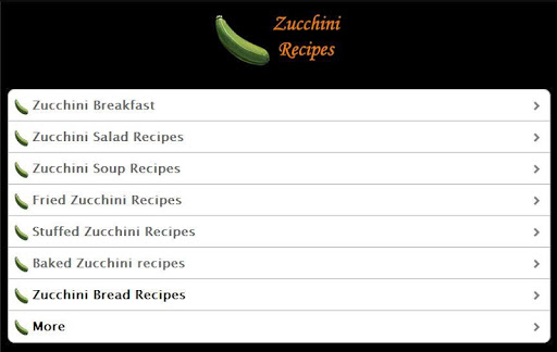 Zucchini Recipes