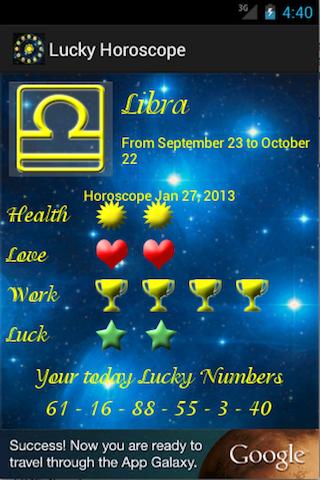 Lucky Horoscope