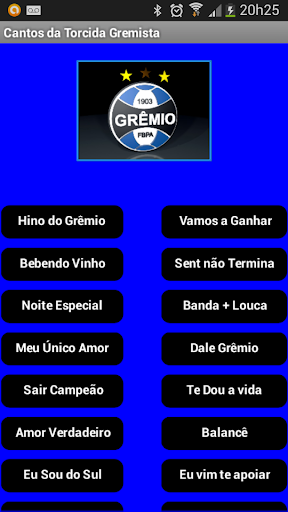 Cantos Geral do Grêmio PRÓ