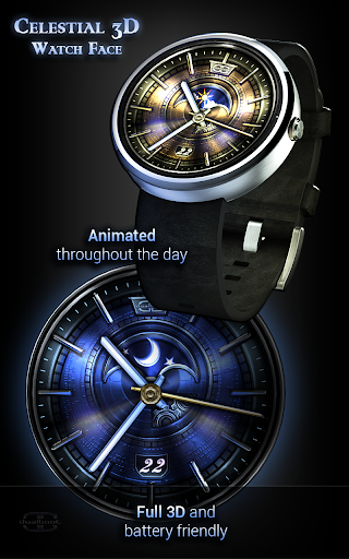 Celestial 3D Watch Face