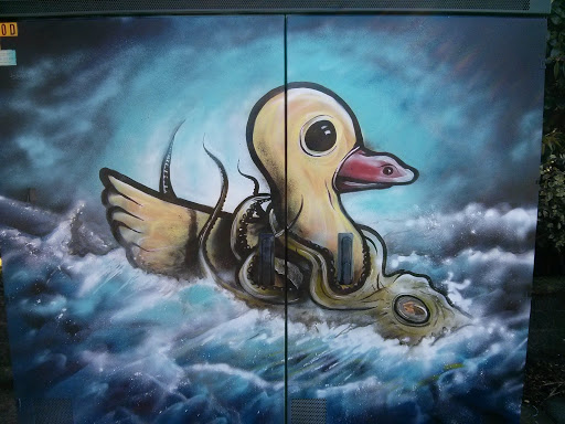 Distressed Duckling Mural