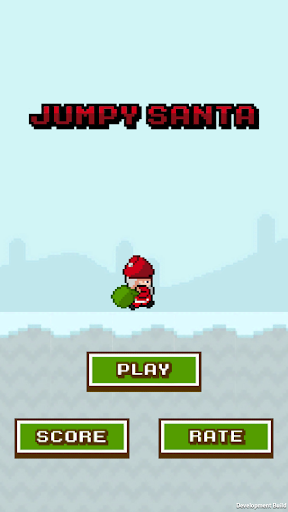 Jumpy Santa