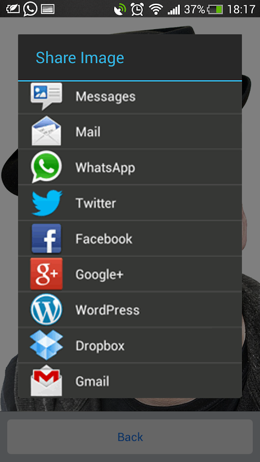   WKD Photo Booth (ekrano kopija) 