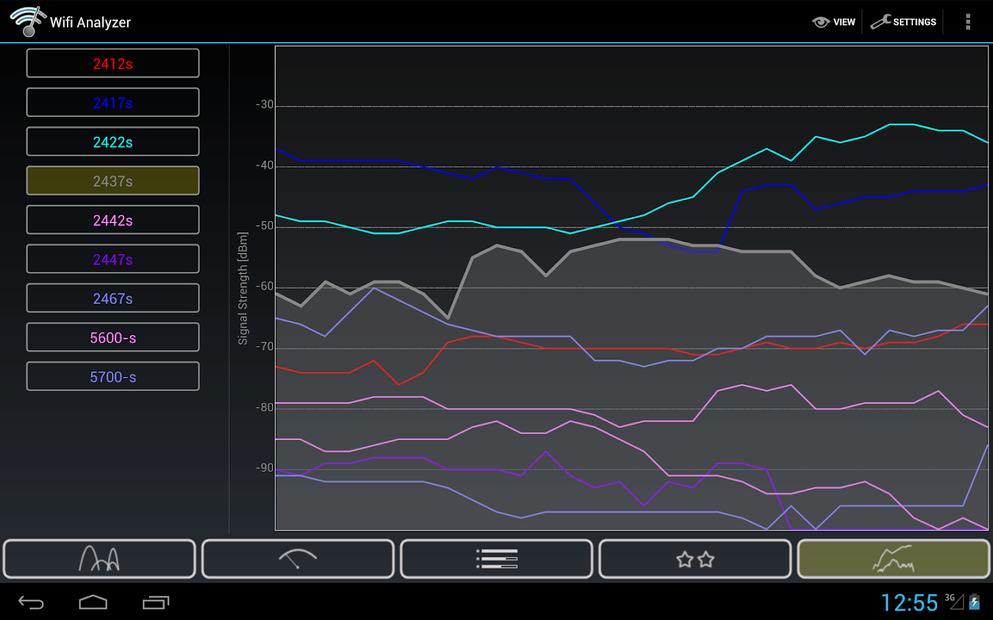 Wifi Analyzer - screenshot