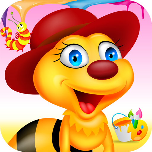 Tiny Bugs & Bees Coloring LOGO-APP點子