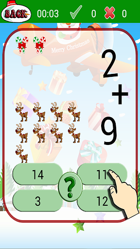 Santa Claus Math game