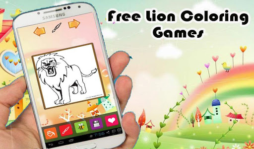 Free Lion Coloring Book