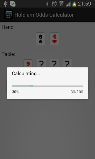 【免費紙牌App】Odds Calculator-APP點子