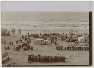 Strand in Zandvoort met limonade tent