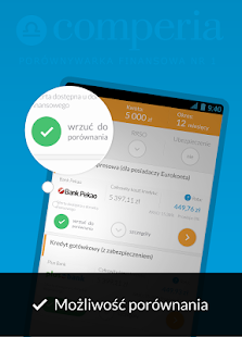 Porównaj kredyty - Comperia.pl Screenshots 2