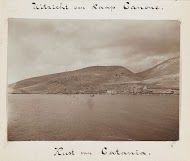 Gezicht op de kust van Catanië