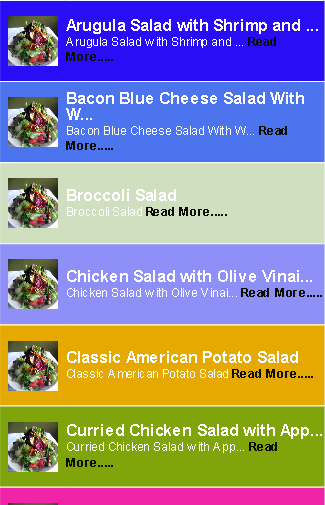 【免費書籍App】10 Salad Recipes-APP點子