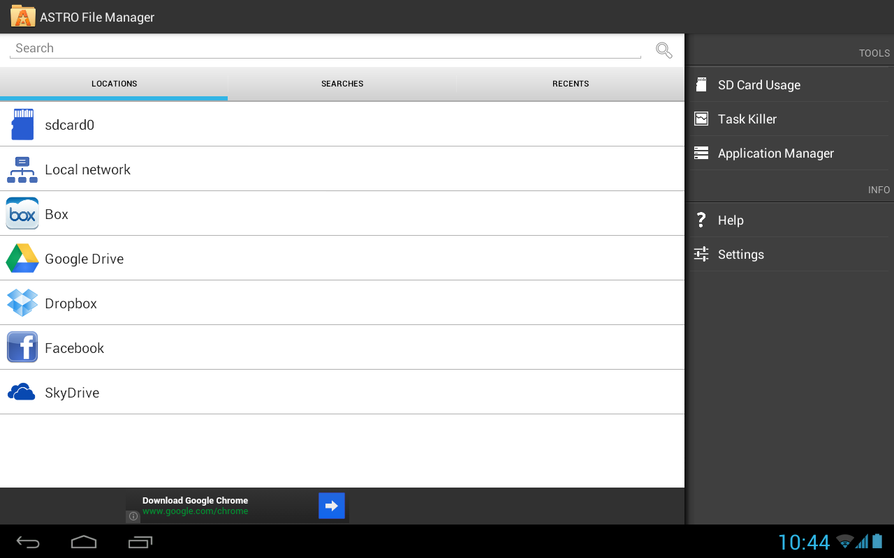 ASTRO File Manager with Cloud - screenshot