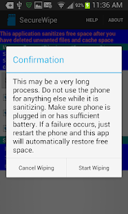 Secure Wipe - screenshot thumbnail