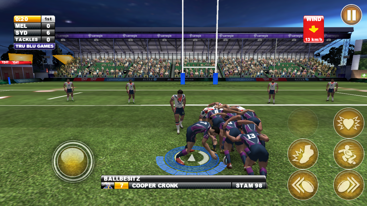 Android application Rugby League Live 2: Gold screenshort