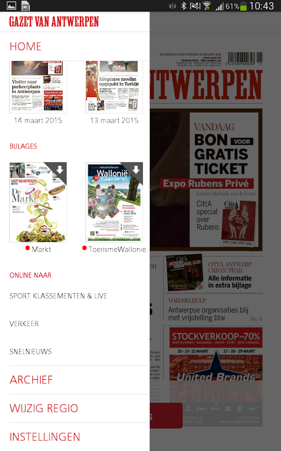 Gazet Van Antwerpen - Android Apps On Google Play