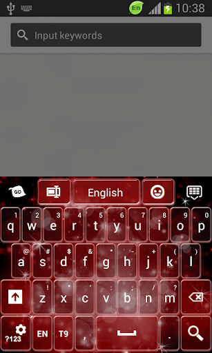 Maroon Keyboard