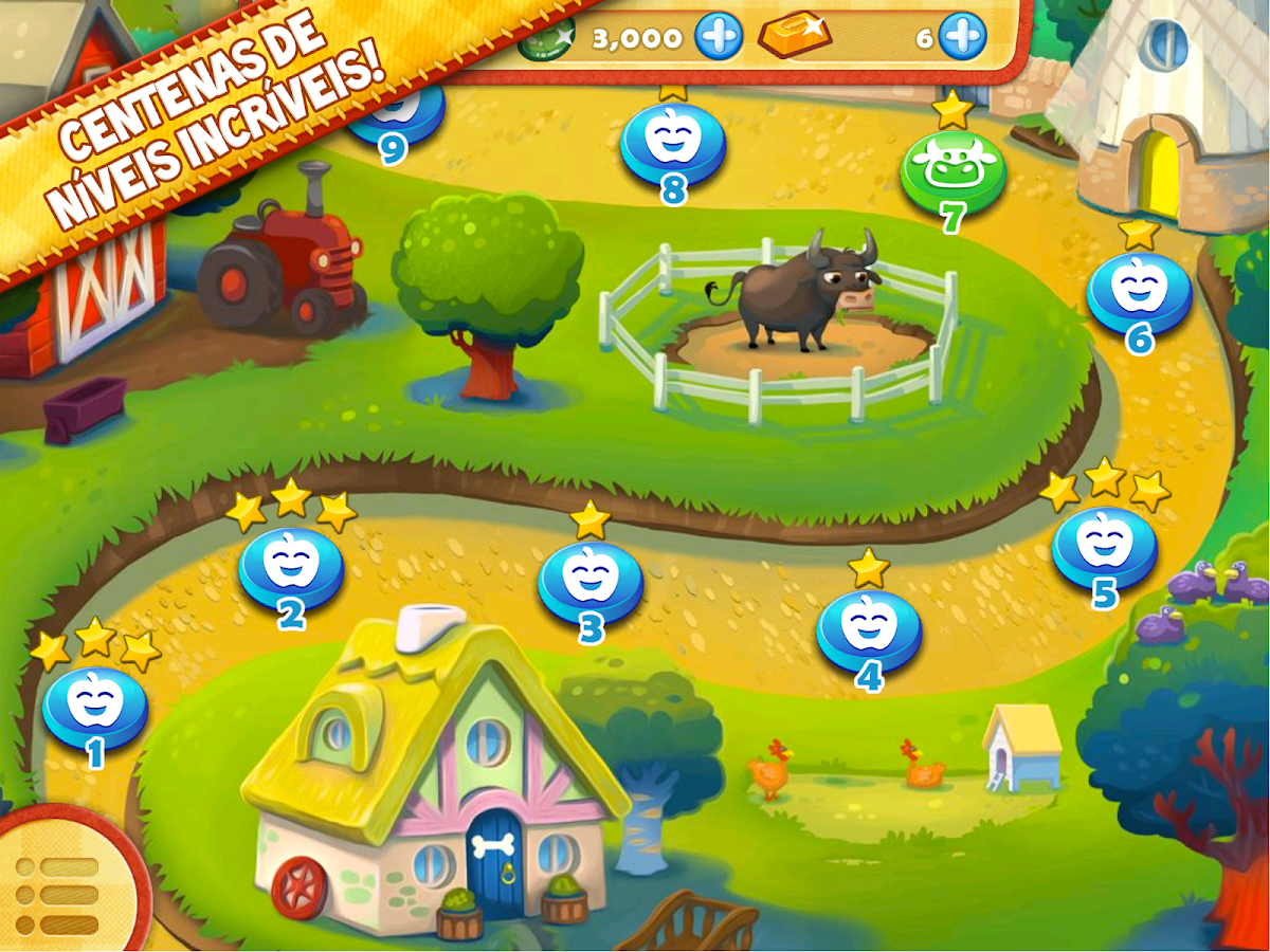   Farm Heroes Saga: captura de tela 