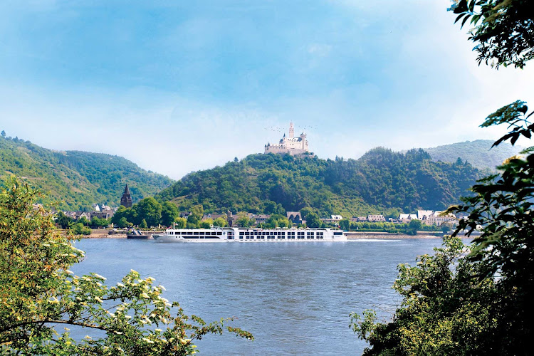 Guests of S.S. Antoinette will discover medieval castles while travelling throughout the enchanted Rhine River region.
