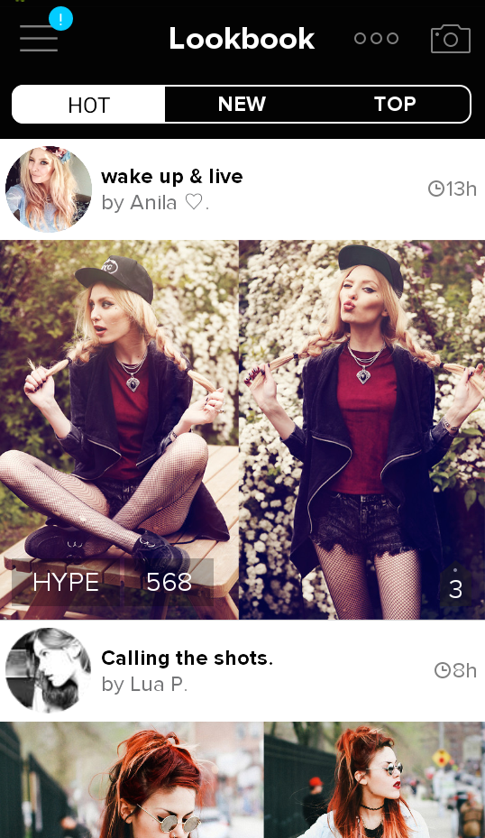 Lookbook Screen 2