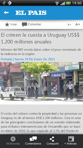 【免費新聞App】El Pais Uruguay (Teléfonos)-APP點子