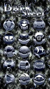 Dark Steel Icon Pack - screenshot thumbnail