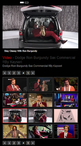 Stay Classy With Ron Burgundy