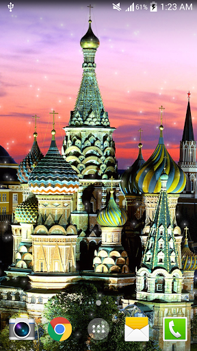 Russia Night Live Wallpaper HD