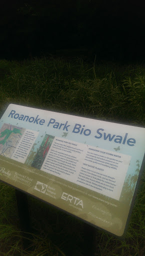 Roanoke Park Bio Swale Exhibit
