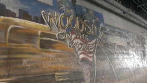 Woodside on the Move Mural