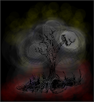 ghost tree colored