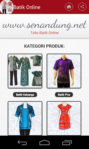Baju Batik Online