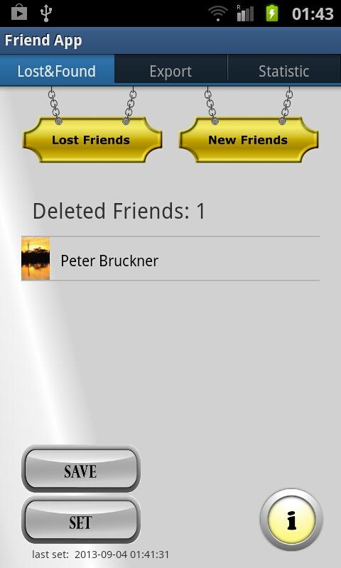 FriendApp-who deleted you @ FB Screen 2
