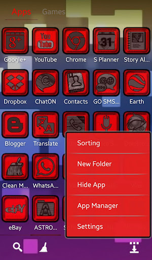 免費下載個人化APP|Red Pixel GO Launcher EX Theme app開箱文|APP開箱王