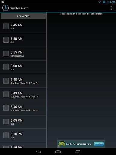 【免費生產應用App】Shabbos Alarm-APP點子