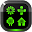 Neon Green GO Launcher Theme Download on Windows