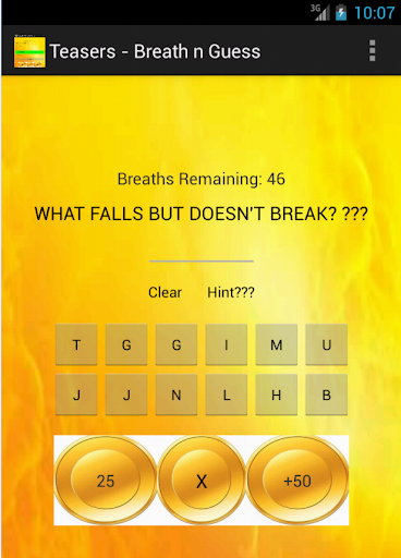 Teasers - Breath n Guess