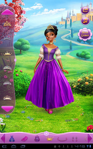 【免費娛樂App】Dress Up Princess Emma-APP點子