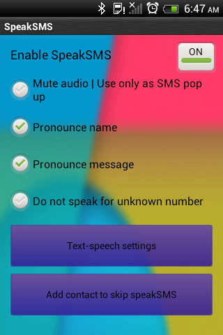 SpeakSMS