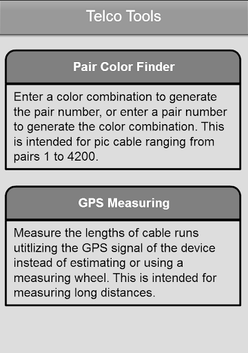 Telco Tools