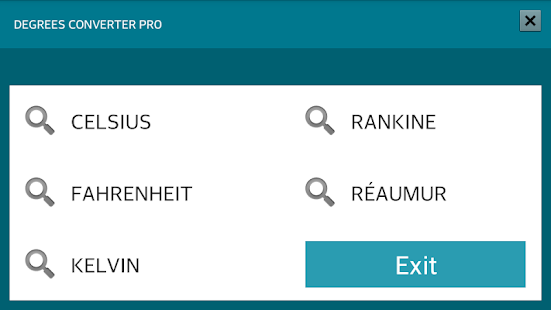 Degrees Converter PRO Screenshots 8 Degrees Converter PRO Screenshots 8