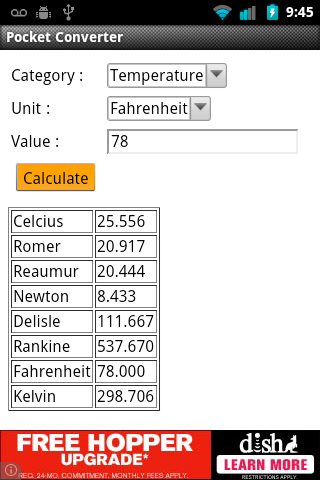 【免費工具App】Pocket Unit Converter-APP點子