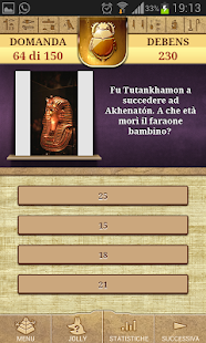Screenshot dell'applicazione Android Genius - Quiz Ancient Egypt
