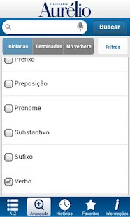 Dicionário Aurélio Smartphone - screenshot thumbnail