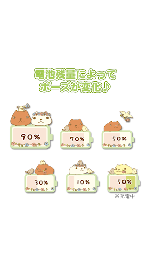 KAPIBARA-SAN Battery Widget04