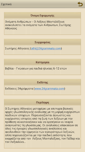 【免費書籍App】Ονόματα Ανθρώπων, Σ. Αθηναίος-APP點子